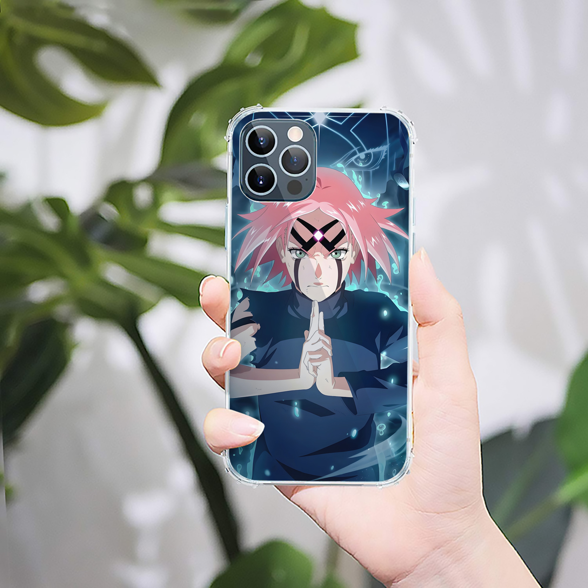 （画像用） NARUTO -ナルト- NARUTO -ナルト- 疾風伝 【iPhone 12シリーズ対応】透明スマホケース（クリアソフトケース）